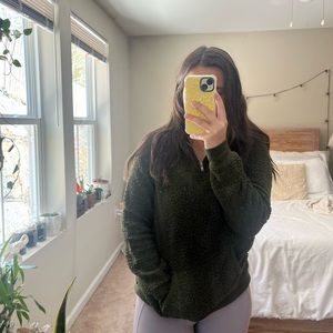 Womens olive green jacket
